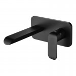 Kara Matte Black Lead Free Bath Spout or Wall Basin Mixer